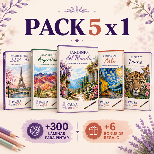 Pack 5 x 1 + 6 Bonus Gratis 🎁🎁🎁